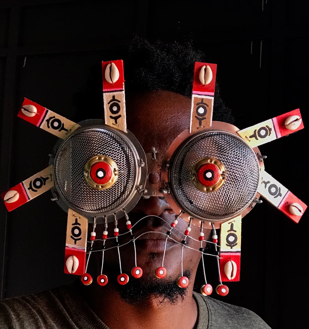 Mask artwork by Cyrus Kabiru | © Cyrus Kabiru